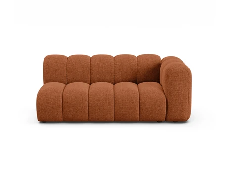 Right Modular Sofa, "Lupine", 3 Seats, 175x95x70, Brick