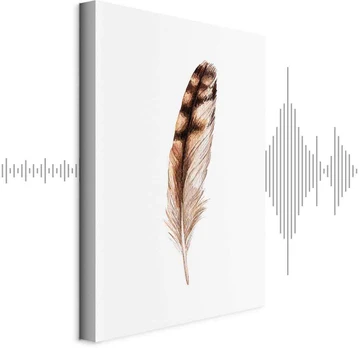Artgeist Paveikslas - Magic Feather (1 Part) Vertical