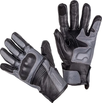 Leather Motorcycle Gloves W-TEC Boldron