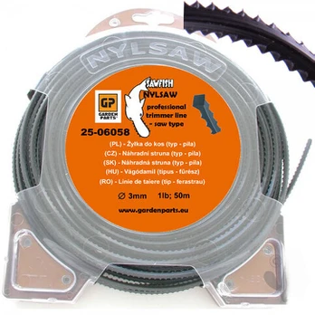 Pjovimo valas Saw Line 3,0mm 50m