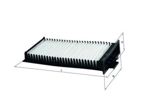 Filtras, salono oras KNECHT LA 127