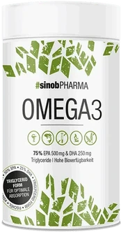 Omega-3 kapsulės Sinob Omega-3 Max, 120 kapsulių