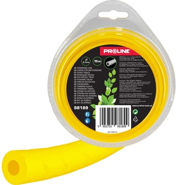 Valas tnąca okrągła su wgłębieniami 2.7mm x 15m, proline