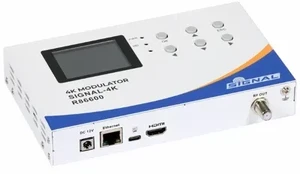 DVB-T/T2/C SIGNALO MODULIATORIUS – 4K/HDMI SIGNALAS