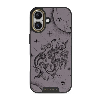 Virgo - iPhone 17 Case, Elite Dark (MagSafe) / Gold / Purple