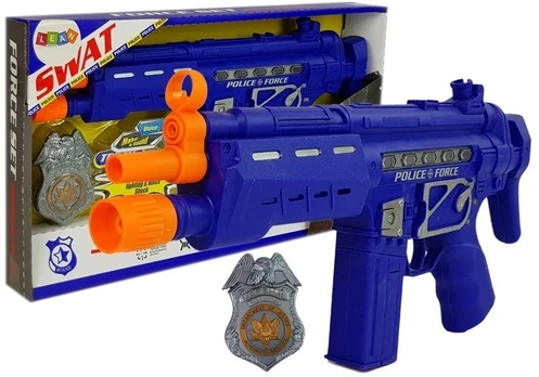 Žaislinis ginklas LEAN Toys Justice Force Set LT7871, 37 cm