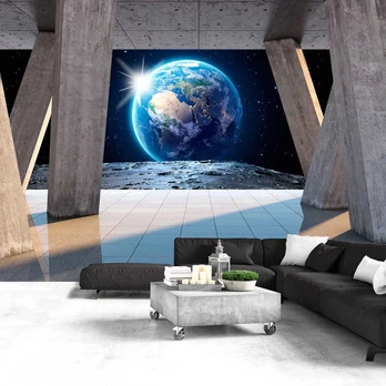 Artgeist Fototapetas - Moon Walk