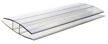 Polikarbonato jungties profilis, 200 cm x 0.5 cm