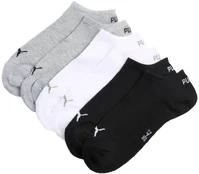 Kojinės Puma Sneaker Plain 3 pak szaro, balta, juoda 938624 17 (43-46) kaina