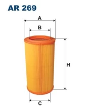 Oro filtras FILTRON AR 269 kaina