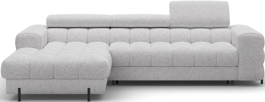 Kampinė sofa Felro, Pilka