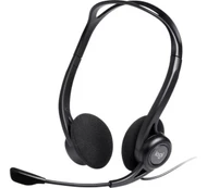 Logitech 960 Laidinės ausinės, USB-A, Juoda