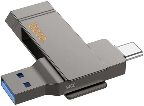 Atminties kortelė HOCO atmintukas USB A + USB C UD15 64GB USB3.2