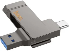 Atminties kortelė HOCO atmintukas USB A + USB C UD15 64GB USB3.2 kaina
