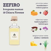 Chiara Firenze ZEFIRO namų kvapas, 100ml kaina