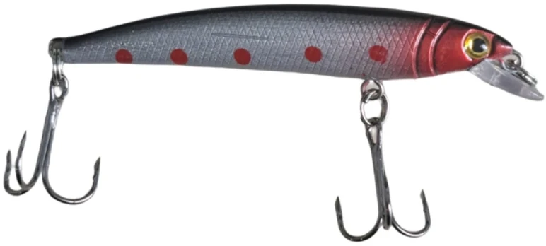 Vobleris PREDOX STING S pox pilkas red juodas