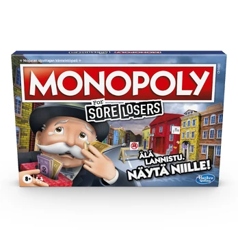 MONOPOLY HASBRO For Sore Losers - FIN only