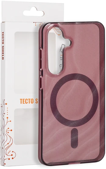 Dėklas Telforceone Tecto Shield Desert Mag case for Samsung Galaxy S25 mahogany