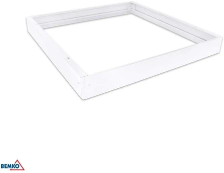 LED panelės paviršinio montavimo rėmelis, baltas, 60x60cm