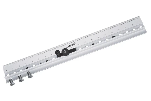 Gręžimo šablonas Wolfcraft 4650000; 600 mm