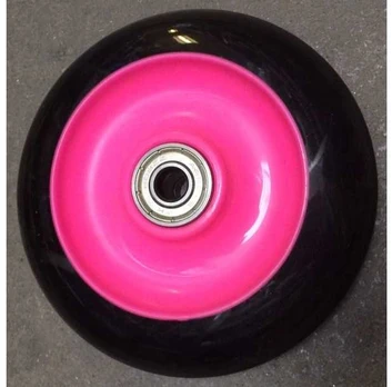 MCU-Sport Nylon Hjul + ABEC-7 Leje Rožinė
