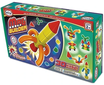Konstravimo rinkinys „Mag Builder“ (30 dalių)