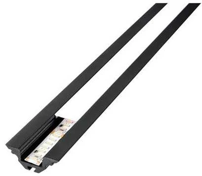 Sg Armaturen StripLine 1,8m Sort profil hjørne