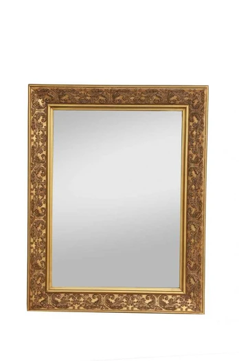 Domoletti Spogulis dea 90x70x3.3 cm zelts
