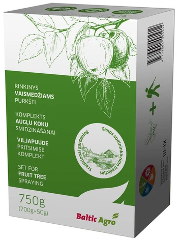 VAISMEDŽIŲ PURŠKIMO MIŠINYS 750G