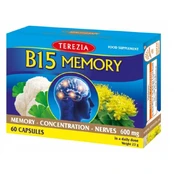 TEREZIA B15 MEMORY ATMINČIAI 60 KAPS kaina