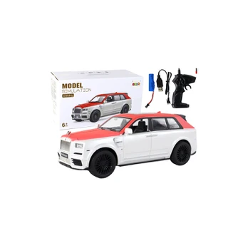 Lean Automobilis R/C 1:20 Baltas ir raudonas Pilot Car