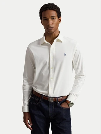 Polo Ralph Lauren Marškiniai 710B26145003 Balta Classic Fit