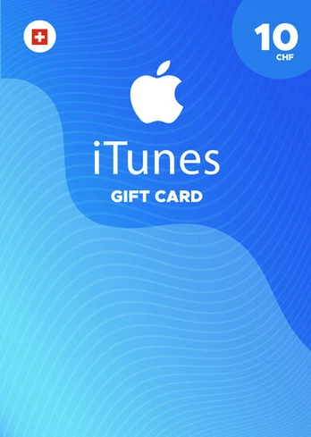 Apple iTunes Gift Card 10 CHF iTunes Key SWITZERLAND