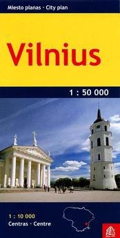 Vilnius. Miesto planas kaina