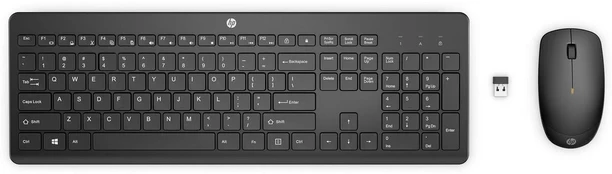 Klaviatūra ir pelė HP SPS-HP Brac WL Combo Klaviatūra