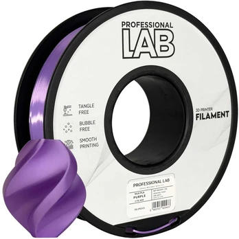 3D Plastikas - Filamentas PLA Silk violetinės spalvos | 1.75 mm, 1kg | Professional LAB