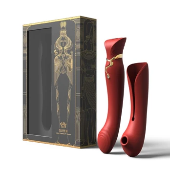 ZALO Queen Set Wine Raudona - PulseWave Technology & Bluetooth App Control