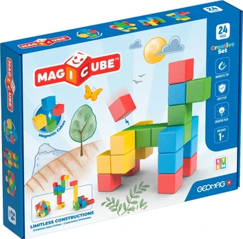 Geomag Magnetiniai kaladėlės - Kūrybinis rinkinys (24 vnt.)