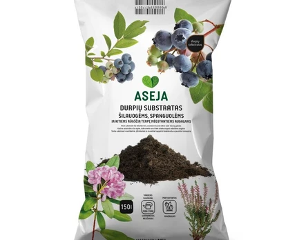Substratas spanguolėms, šilauogėms ASEJA 150 ltr