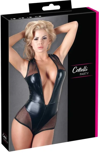 Cottelli party Body black S glaustinukė
