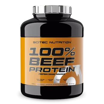 Scitec 100% Beef Protein 1800 g. - Almond Chocolate skonis