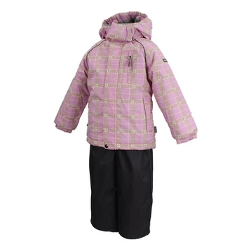 Huppa Komplektas (striukė + kombinezonas), strawberry ice pattern/ gray