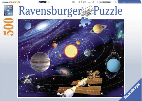 Ravensburger Puzzle 500 vnt saulės sistema