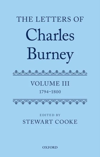 Letters of Dr Charles Burney