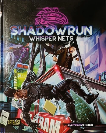 Catalyst Game Labs Shadowrun Whisper Nets knyga