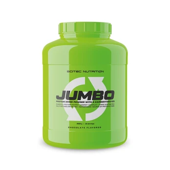 SCITEC Jumbo 3520 g. - Braškių skonis