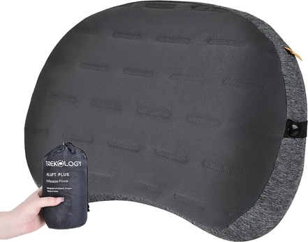 Stovyklavietės pagalvė Campro, juoda