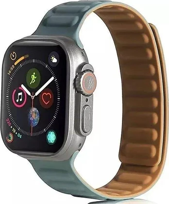 Beline Beline dirželis Apple Watch Magnetic 38/40/41mm žalias /žalias