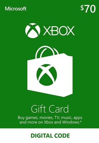 Live Gift Card 70 USD Xbox