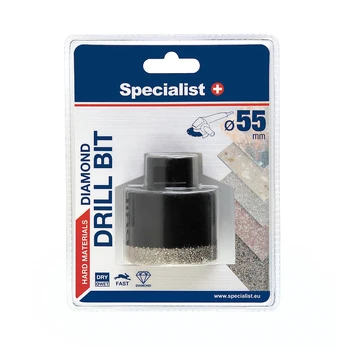 Deimantinis grąžtas „Specialistas+“ D55 M14